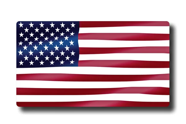 美国国旗a — 图库照片