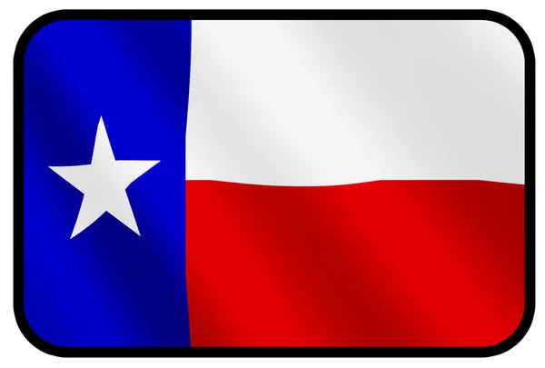 Vlajka státu texas — Stock fotografie