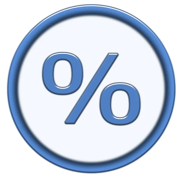 Ponto percentual — Fotografia de Stock