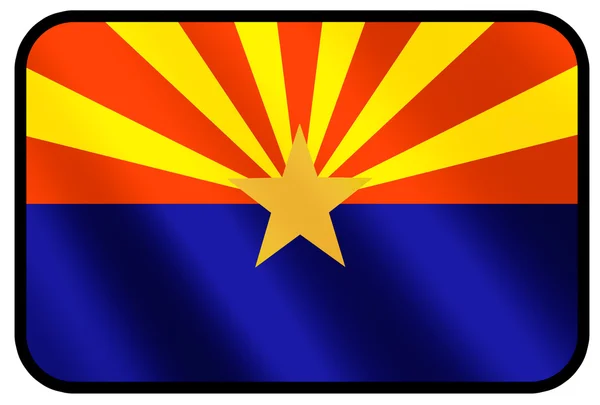Flag of arizona — Stock Photo, Image