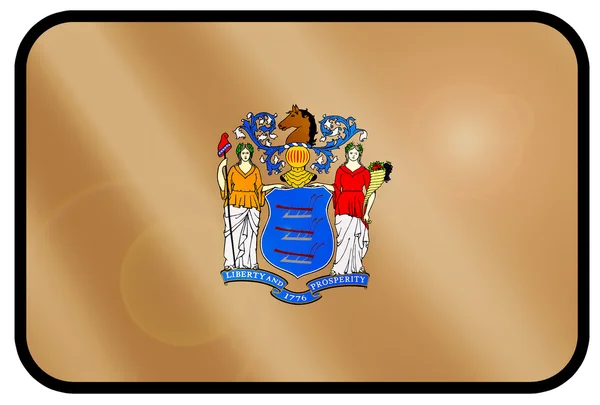 Bandera de New Jersey — Foto de Stock