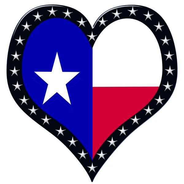 Texas Heart — Stok fotoğraf