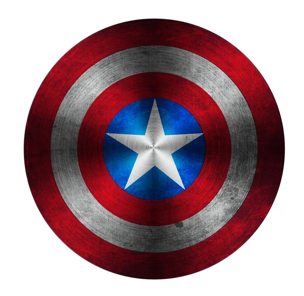 Captain America Shield — Stock Photo, Image