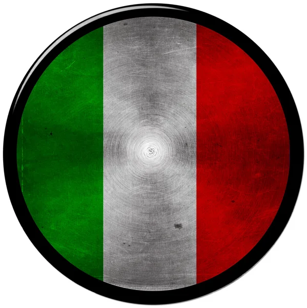 Botão metálico italiano — Fotografia de Stock