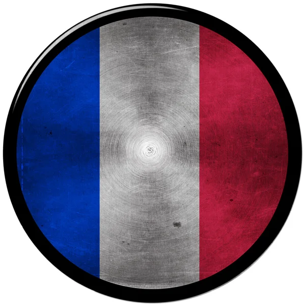 French metallic button — Stock Photo, Image