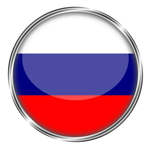 ロシアのボタン バッジ — ストック写真