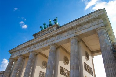 Berlin'deki Brandenburger Tor