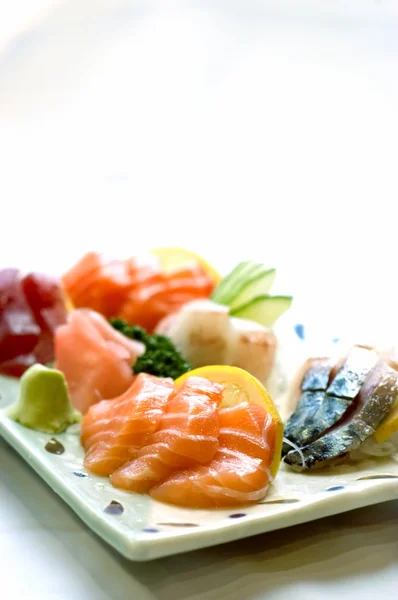 Japanese Food, Plate of Sashimi, PS-43292 — Stock Photo, Image