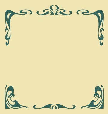 Secession frame clipart