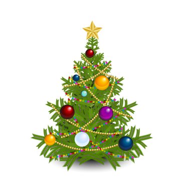 Christmas tree clipart