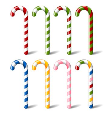 Candy canes clipart