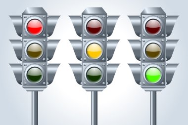 Traffic lights clipart