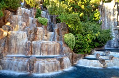 Las Vegas - Wynn Waterfall clipart