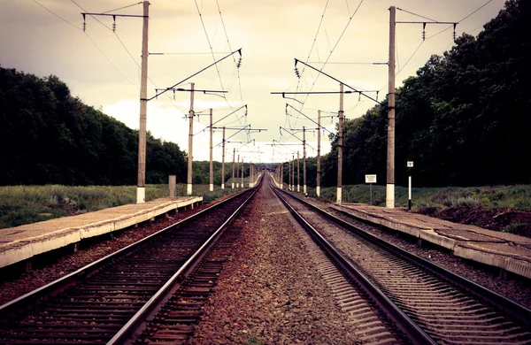 La ferrovia — Foto Stock
