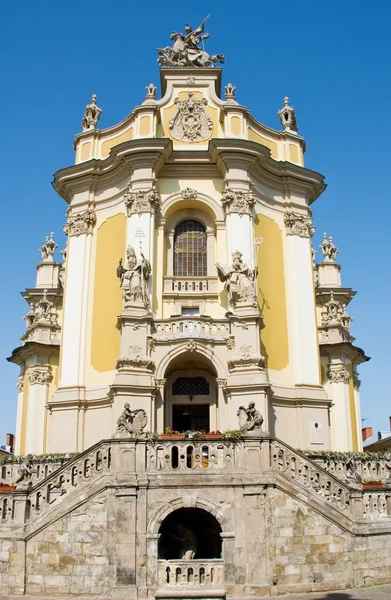 Igreja de São Jorge em Lvov Ucrânia — Fotografia de Stock