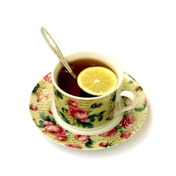 Stock image A cup of tea lemon tea