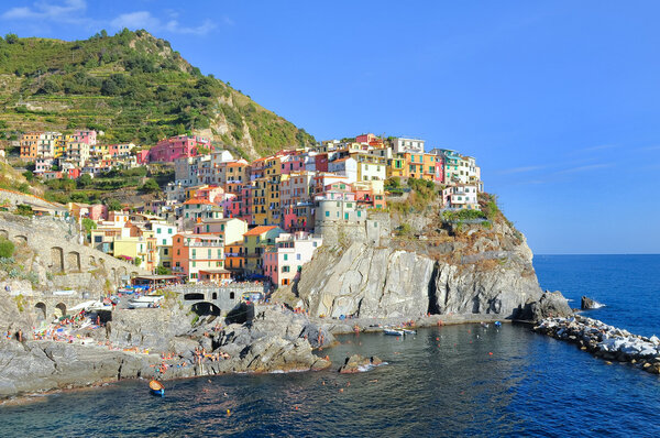 Cinque-terre Manarola ocean view