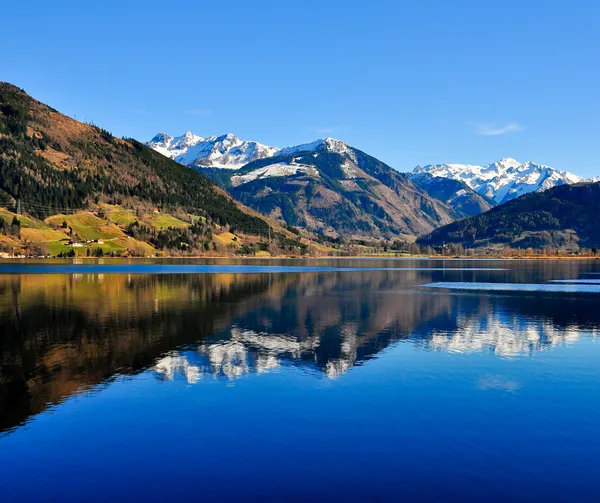Mountain lake landscape view — Stock Photo, Image