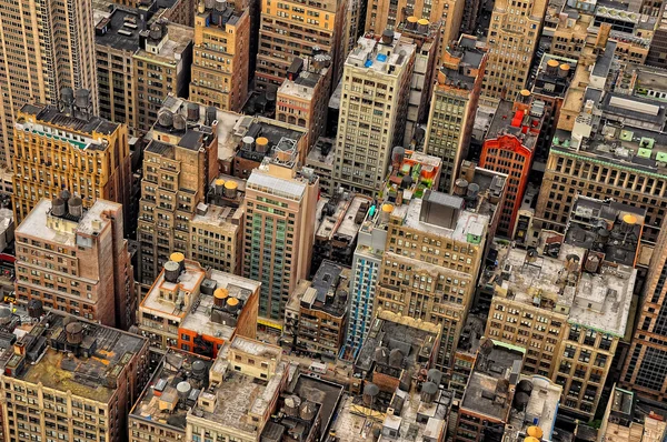 New York aus der Vogelperspektive — Stockfoto