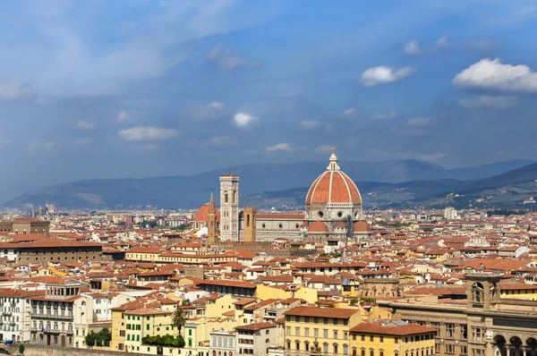 Firenze kilátás Piazzale Michelangelo — Stock Fotó
