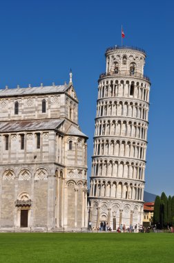 leaning Tower of pisa, Toskana, İtalya