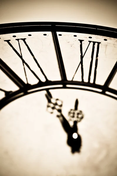 Vecchio orologio antico — Foto Stock