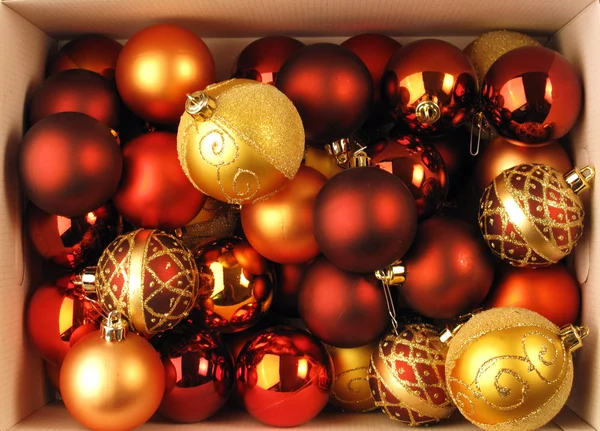Рождественские сферы — стоковое фото