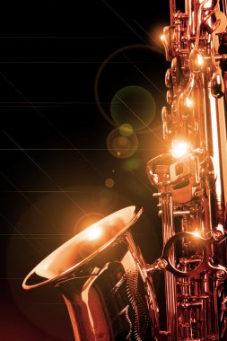 Golden SAX clipart