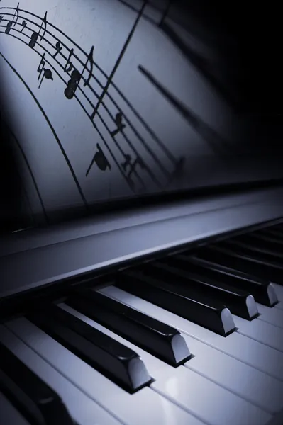 Eleganza pianoforte — Foto Stock