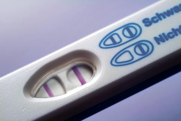 Zwangerschapstest — Stockfoto