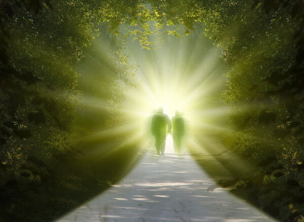 Walk into light