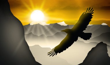 The eagle clipart