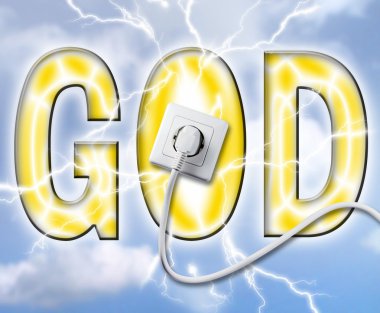 Gods power clipart