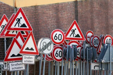 Traffic signs clipart