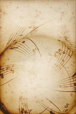 Musical background clipart