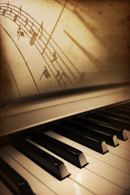 Piano elegance clipart