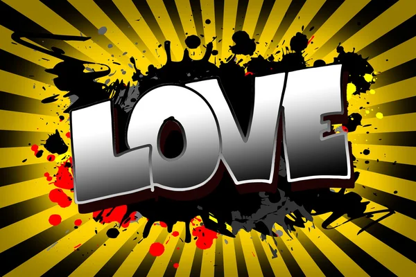 Love Grunge — Stock Photo, Image