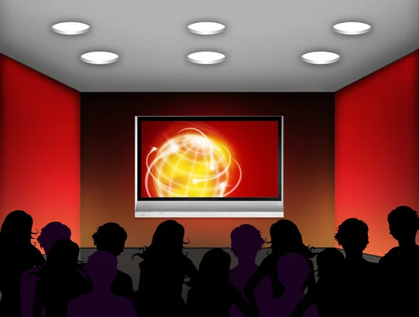 Stock image Media room