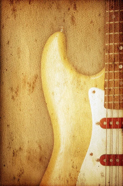 Gitar arka plan — Stok fotoğraf