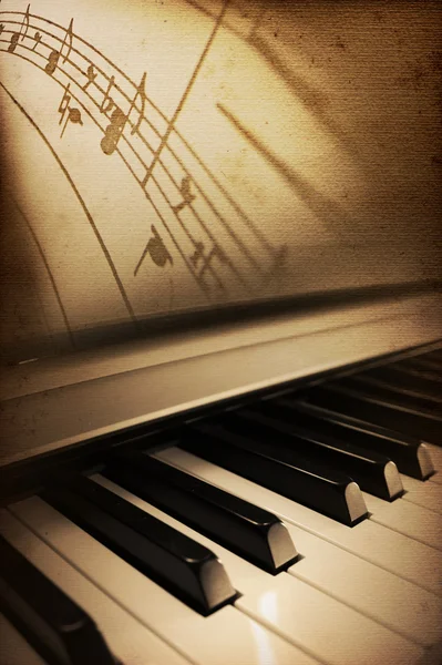 ピアノの優雅さ — ストック写真