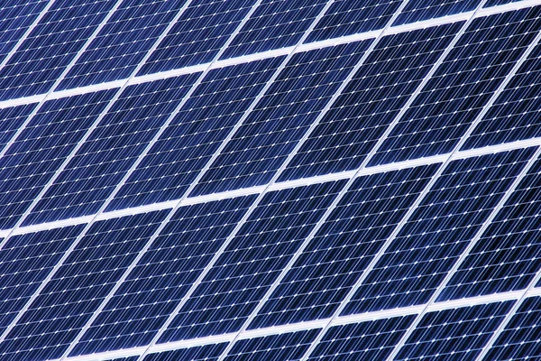 Dach z energii słonecznej — Zdjęcie stockowe