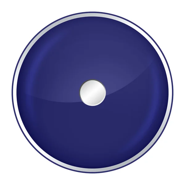 带符号的圆形按钮 — 图库照片