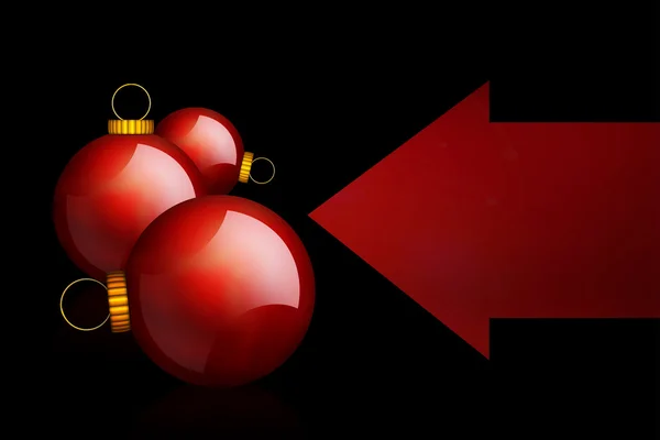 stock image Christmas Balls