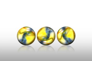 Marbles clipart