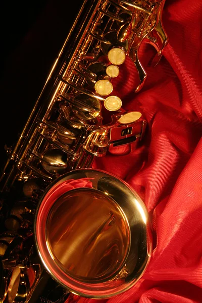 Saxofon — Stockfoto