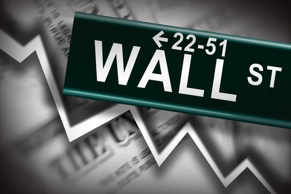 Wall Street — Foto de Stock