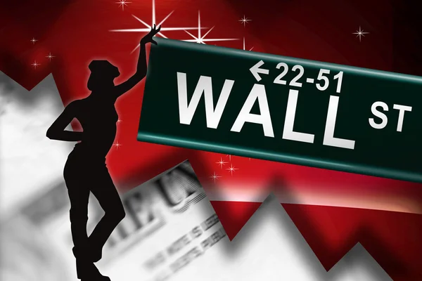 Wall Street — Stockfoto