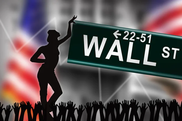 Wall Street — Stock Photo, Image