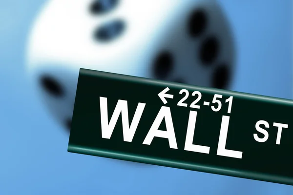 Wall street kaszinó — Stock Fotó