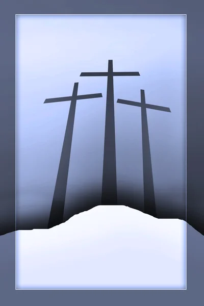 Три хрести — стокове фото